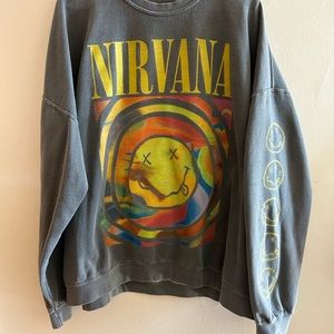 Urban Outfitters Nirvana Crewneck